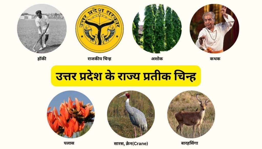 Uttar Pradesh State Symbols: उत्तर प्रदेश के राज्य प्रतीक