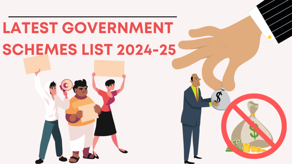 Central Government Latest Schemes List